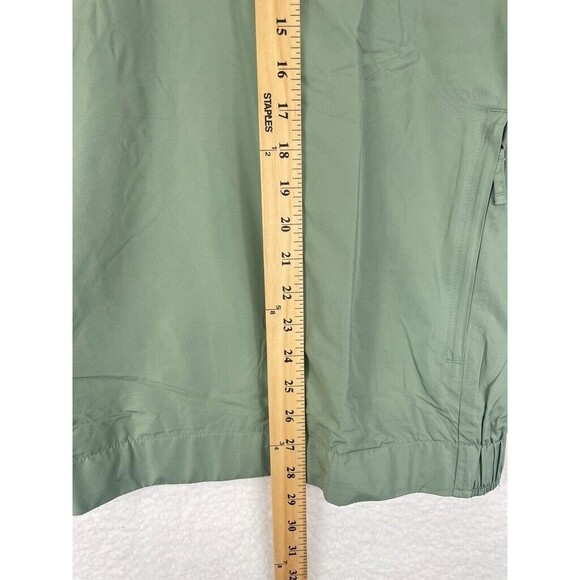 LL Bean V-Neck Windbreaker Men L Pullover Navy Tipped Trim US Cellular Patch VTG - Picture 5 of 8